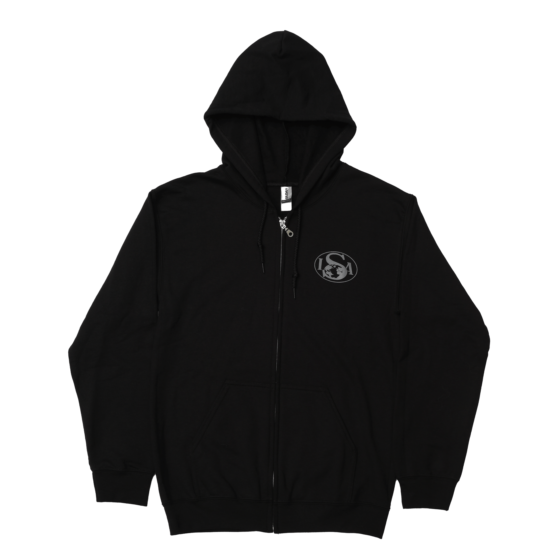 USA Logo Zip Up Hoodie