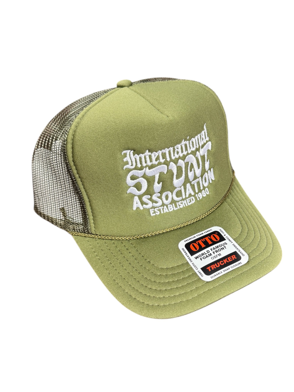 Script Logo Foam Trucker Hat