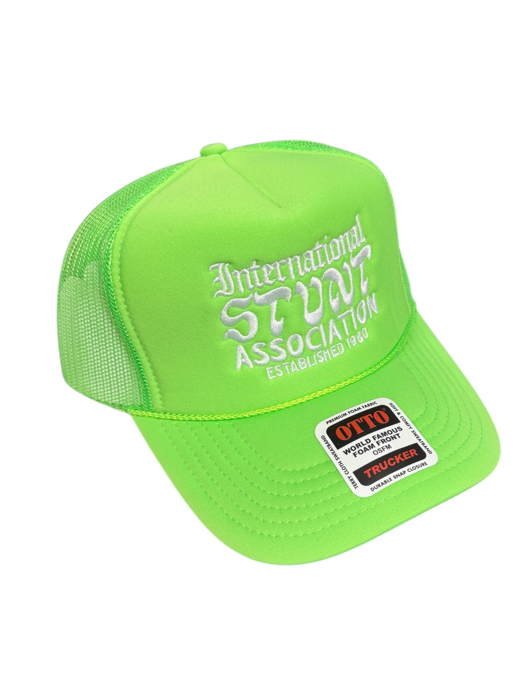 Script Logo Foam Trucker Hat