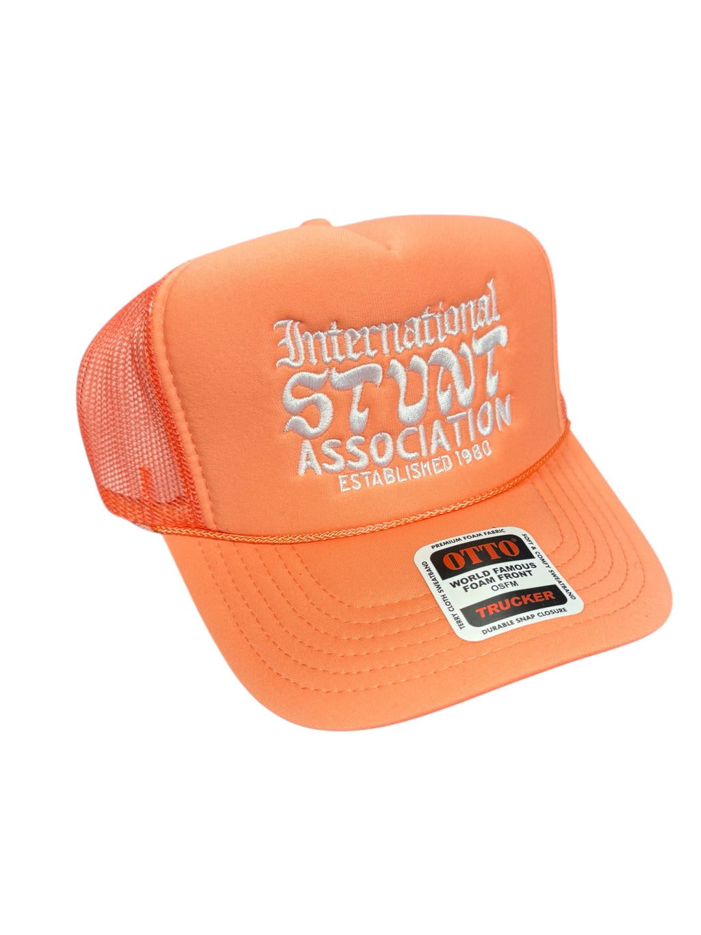 Script Logo Foam Trucker Hat