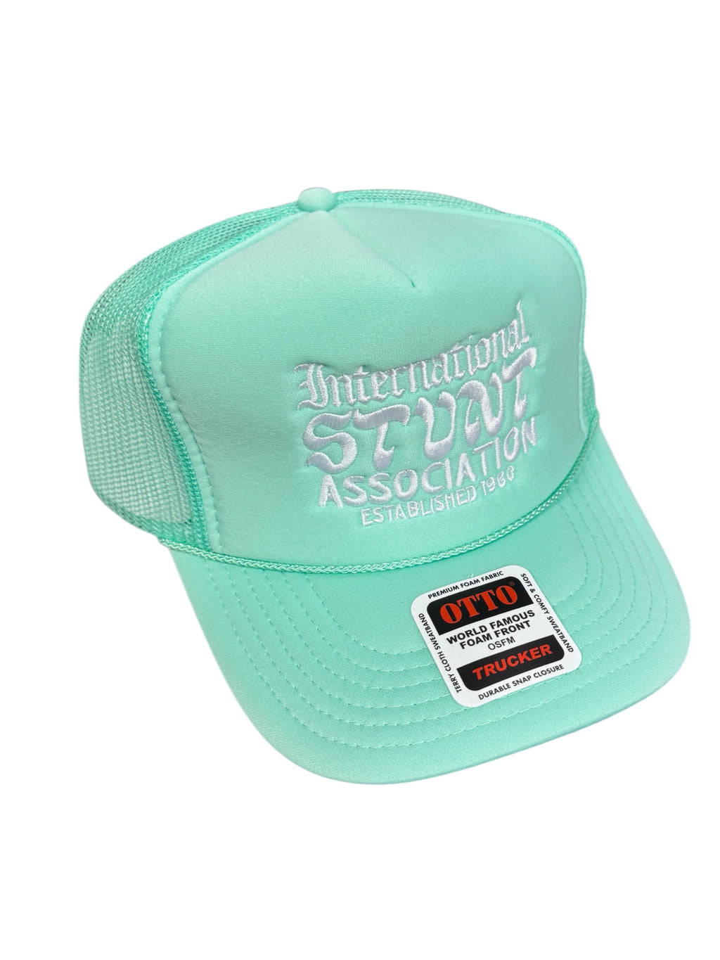 Script Logo Foam Trucker Hat