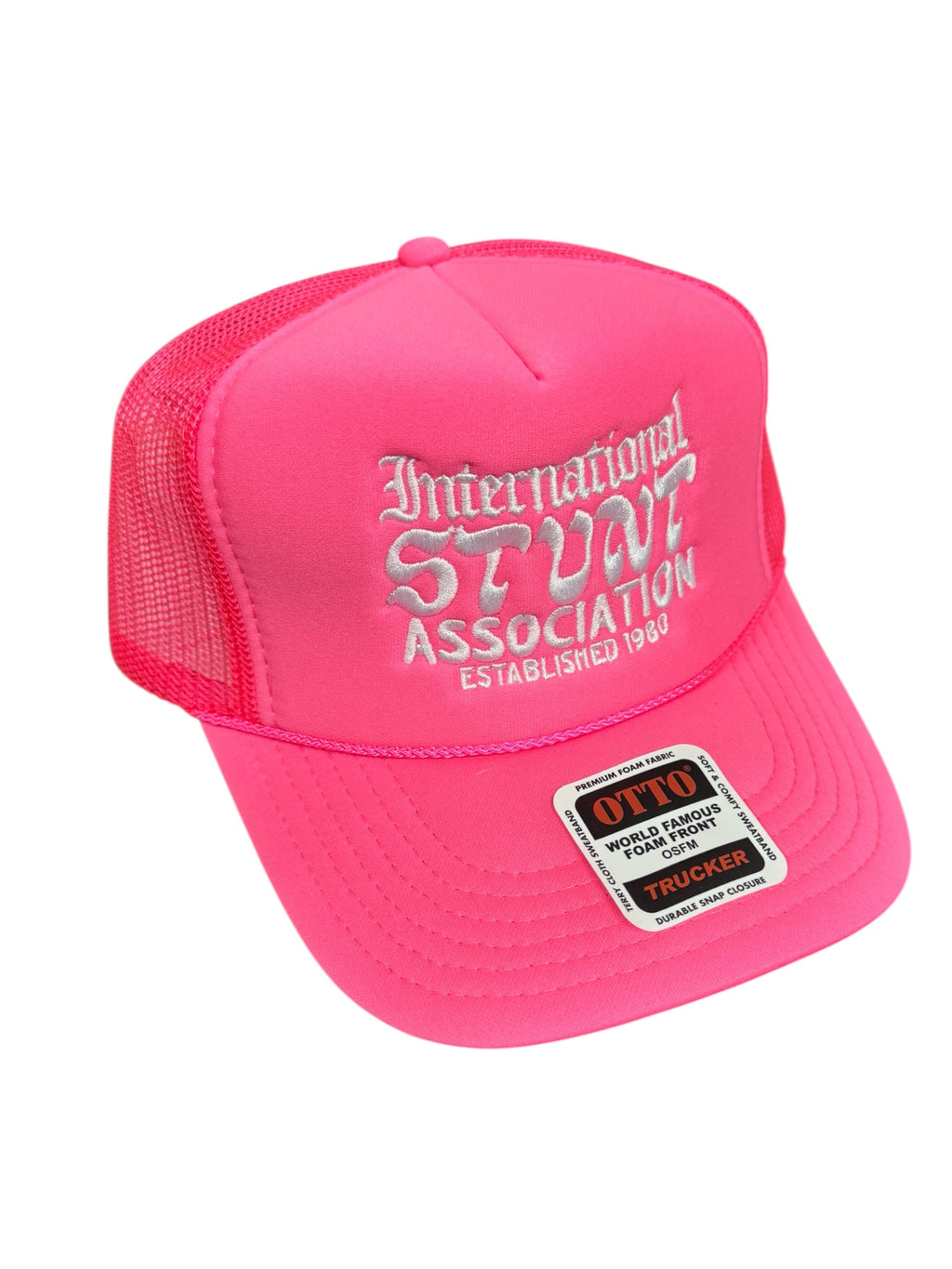 Script Logo Foam Trucker Hat