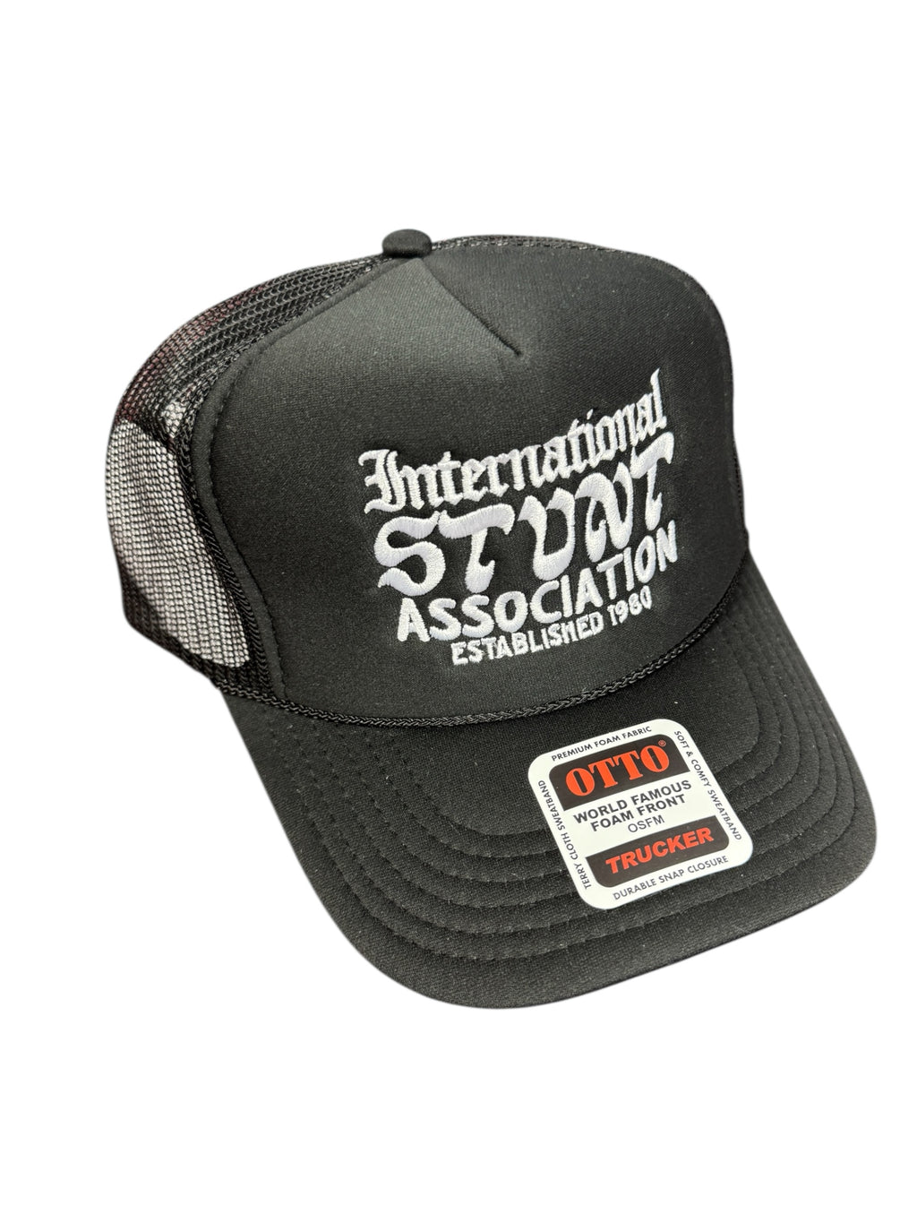 Script Logo Foam Trucker Hat