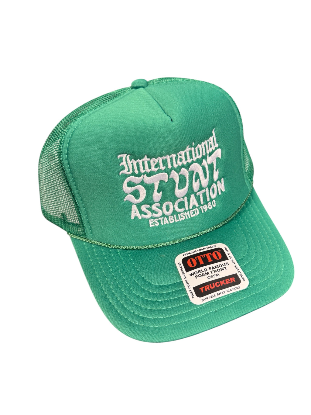 Script Logo Foam Trucker Hat