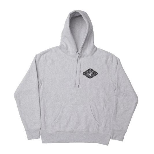 Lite Grey Classic Crest Hoodie