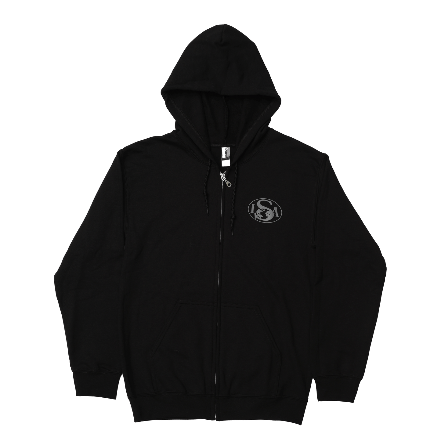 USA Logo Zip Up Hoodie